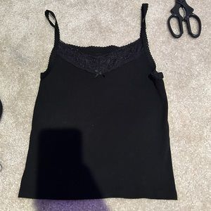 brandy melville arden lace tank top